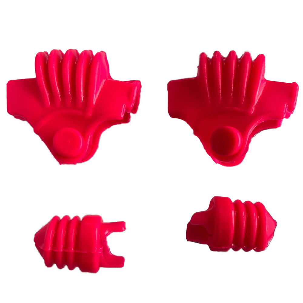 Guardapolvo Manigueta Universal Rosado Corrugado Freno Tambor Yamaha Dte Calimatic Dtk Trail Suzuki Ts185 Ts125Er 3280