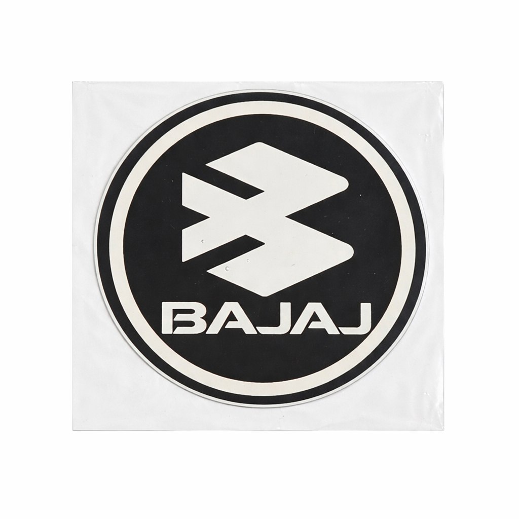 Calcomania Logos Bajaj Resina Grande 5Cm Pulsar P135 200Ns