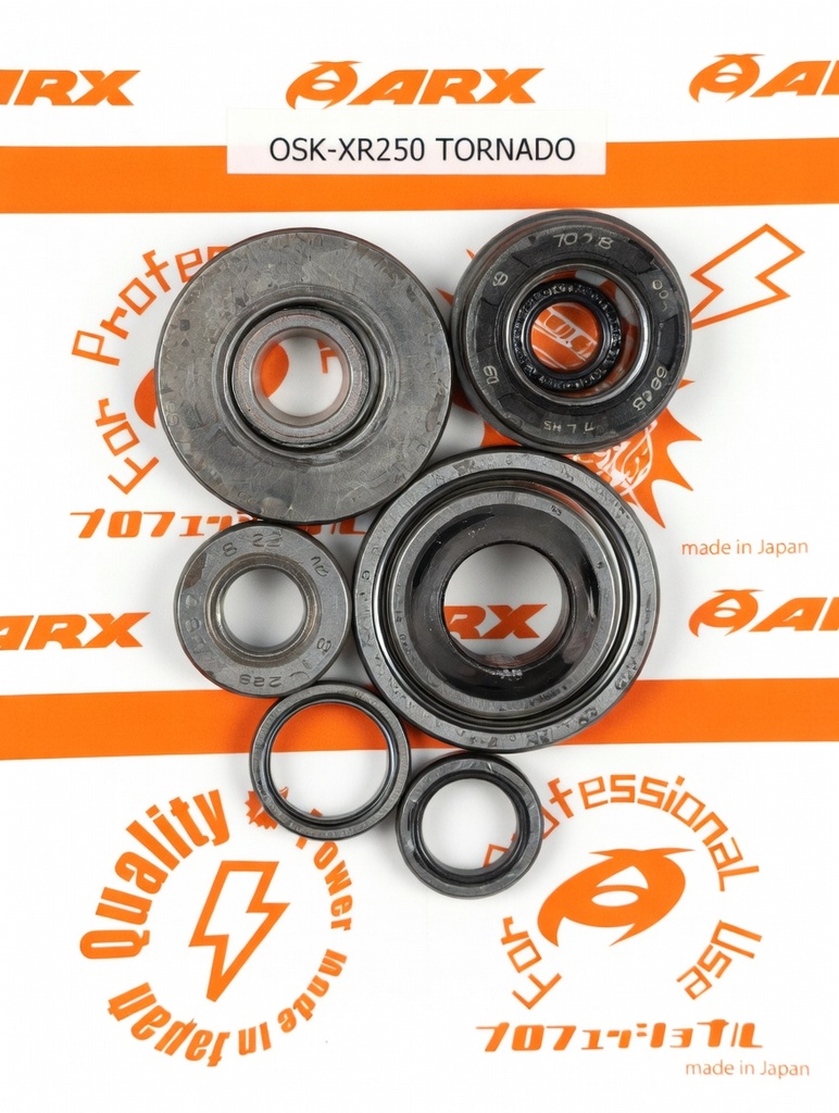 Retenedores Motor Honda Xr250 Tornado Arx Japon