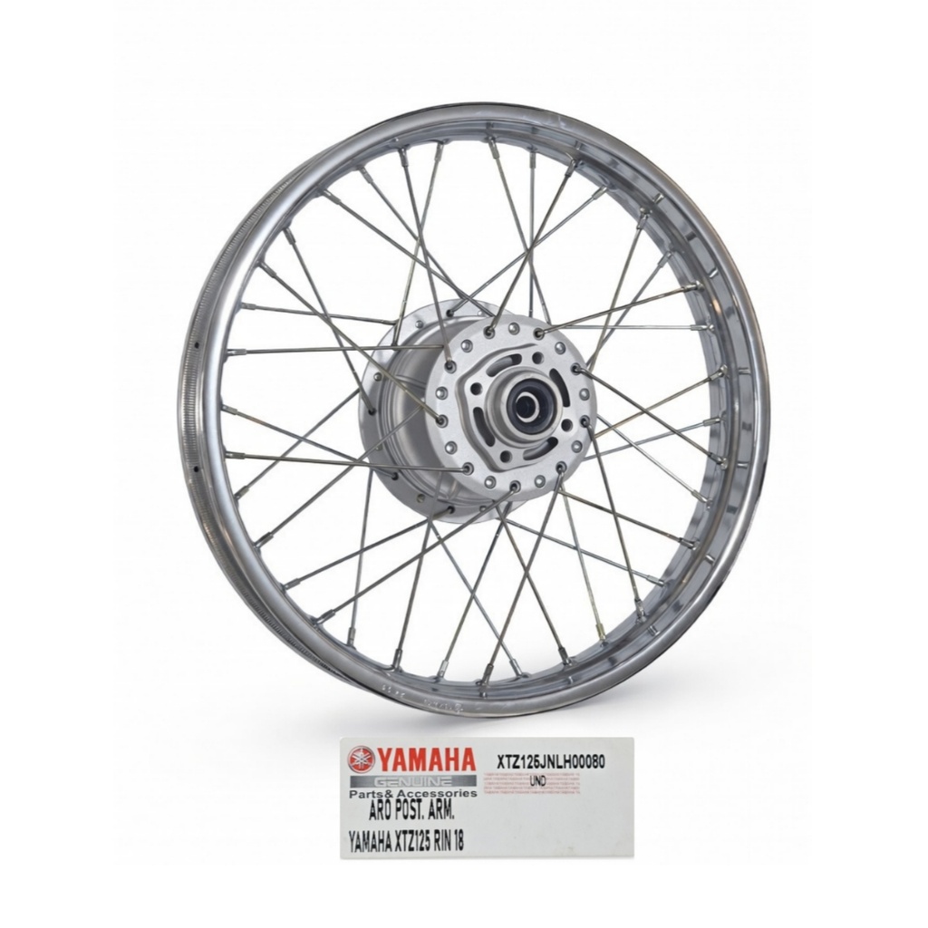 Aro Posterior Armado Yamaha 4 Huecos Xtz125 Dtk125 Dtk175 Rin 18