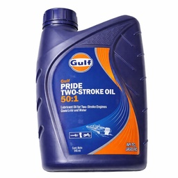 [M-0000] Aceite 2 Tiempos Gulf Two Stroke Yamaha Dte Calimatic Trail Dtk125 Dtk175 Rx100 Rx115 Rx125 Rx135 Suzuki Ax100 Ts125 Ts185