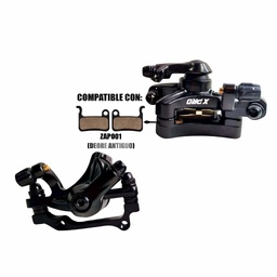 [B-0528] Mordaza Freno Disco Aluminio Del / Post 160Mm Par