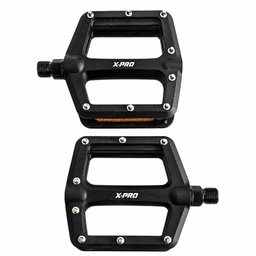 [B-0553] Pedal Resina 9/16 Con Tornillo Estándar Negro