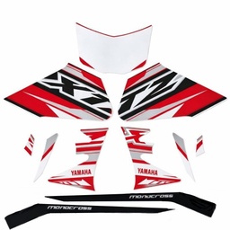 [M-4111] Calcomania Completa Yamaha Xtz125 Col Rojo