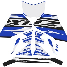 [M-4112] Calcomania Completa Yamaha Xtz125 Col Azul