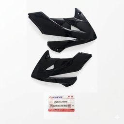[M-4236] Tapa Cobertor Tanque Honda Xr250 Tornado Negro Par
