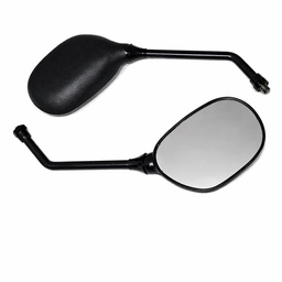 [M-0084] Espejo Retrovisor Yamaha Xtz125 Xtz250 Yb125 Ybr125 Dtk Rx100 Rx115 Rx125 Rx135 Dte Calimatic Trail 5Vl 10Mm Multipartes