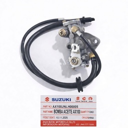 [M-0114] Bomba Aceite Suzuki Ax100 Genuine Mikuni JNLH00005