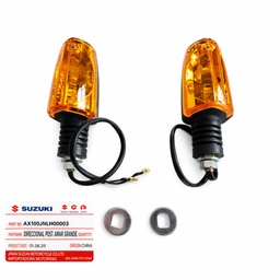 [M-0133] Direccional Posterior Suzuki Ax100 Grande Par JNLH000103