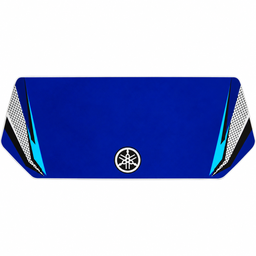 [M-0245] Calcomania Mascarilla Yamaha Dtk125 Dtk175 Azul