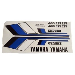 [M-0247] Calcomania Yamaha Calimatic Dte Azul