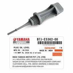[M-0295] Tapa Nivel De Aceite Con Bayoneta Yamaha Rx100 B7J-E5362-00