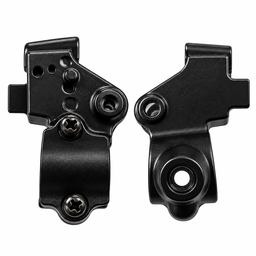 [M-0354] Base Manigueta Negro Honda Xrl125 Xl200 Xr250 Tornado Izq Embrague