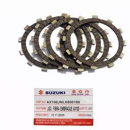 [M-0412] Disco Embrague Suzuki Ax100 Ax115 Ak100 A80 A100 Original JNLH000100