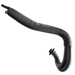 [M-0496] Escape Suzuki Ts185 Negro Tipo Original