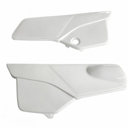 [M-0509] Tapa Laterales Yamaha Dtk Blanco Speed Hard