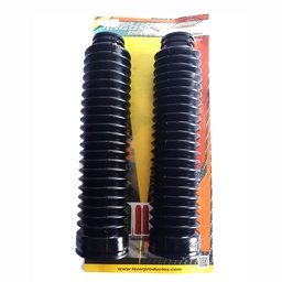 [M-0555] Fuelle Caucho De Barras Largo Negro Yamaha Dtk Dte Calimatic Xtz125 Suzuki Ts125 Ts185 Honda Xl185