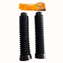 [M-0556] Fuelle Caucho De Barras Largo Negro Yamaha Dtk Dte Calimatic Xtz125 Suzuki Ts125 Ts185 Gn125 Honda Xl185 Imbra