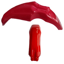 [M-0579] Guardafango Delanteros 4H Rojo Yamaha Dtk125 Dtk175 Dt200