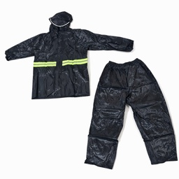 [M-0588] Impermeable Pantalon Y Chompa Con Reflectivo