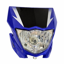 [M-0675] Faro Mascarilla Completo Azul Yamaha Xtz125
