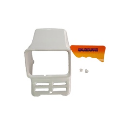 [M-0738] Mascarilla Delanteras Suzuki Ts185 Ts125 Blanco