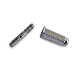 [M-0831] Perno Esparrago Escape Con Tuerca 6Mm