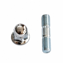 [M-0832] Perno Esparrago Escape Con Tuerca 8Mm
