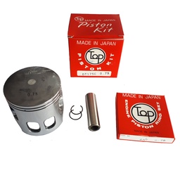 [M-0897] Piston Kit Yamaha Calimatic Dte175 Trail + 0.75 Japon