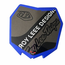 [M-0931] Porta Numero Plastico Universal Yz Xtreme Lazer Azul Yamaha Dtk125 Dtk175 Dte Calimatic Xtz125 Suzuki Ts125 Ts185 Dr200