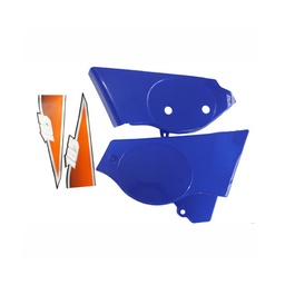 [M-1092] Tapa Laterales Suzuki Ts185 Azul Par