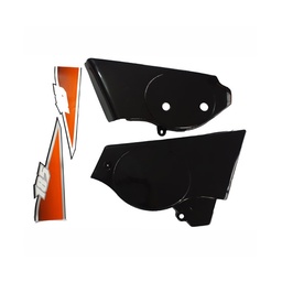 [M-1094] Tapa Laterales Suzuki Ts185 Negro Par