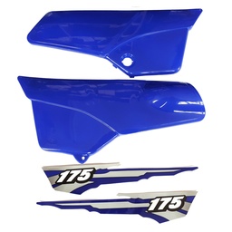 [M-1097] Tapa Laterales Yamaha Dtk Azul Tp