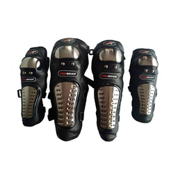 [M-1650] Rodilleras Y Coderas Metal Pro Biker