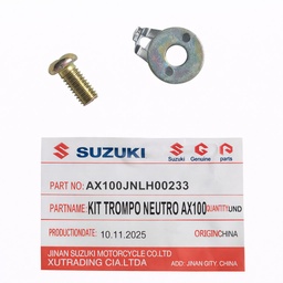 [M-1755] Kit Trompo Neutro Suzuki Ax100 Con Perno JNLH00233