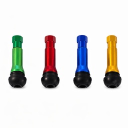 [M-1756] Valvula Para Llanta Tubular Recto Largo Colores