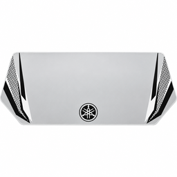 [M-1766] Calcomania Mascarilla Yamaha Dtk125 Dtk175 Gris