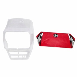 [M-1775] Mascarilla Delanteras Yamaha Dtk Traslucido