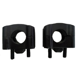 [M-1946] Accutrax 1 1/8" Par Xforce 28Mm Negro Yamaha Dtk125 Dtk175 Dte Calimatic Trail Xtz125 Ybr125 Rx100 Rx115 Suzuki Ax100 Ax4 Gixxer Ts125 Ts185 Dr200 Honda Xl200 Xr250 Tornado