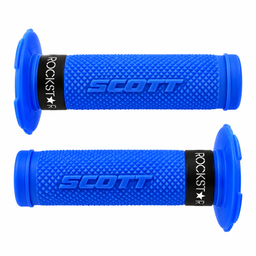 [M-1949] Manillar Grips Puños Universal Azul Yamaha Dtk125 Dtk175 Dte Calimatic Trail Xtz125 Ybr125 Yb125 Rx100 Rx115 Suzuki Ax100 Ax4 Gixxer Ts125 Ts185 Dr200 Honda Xl200 Xr250 Tornado Xr190 Lazer