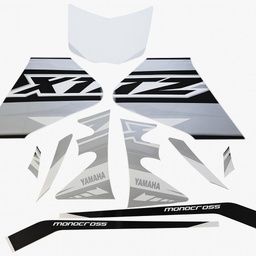 [M-1974] Calcomania Completa Yamaha Xtz125 Col Negro