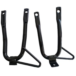 [M-2029] Base Reposapie Estribo Posterior Yamaha Dtk Especial Negro