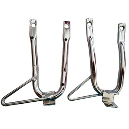 [M-2030] Base Reposapie Estribo Posterior Yamaha Dtk Especial Cromado