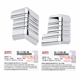 [M-2431] Emblema Tapas Laterales Yamaha Rx100 Par 36L-F1783-00 LH 36L-F1784-00 RH