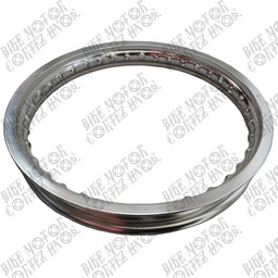 [M-2435] Aro Aluminio Natural 160X21 Yamaha Dtk Suzuki Ts125 Ts185
