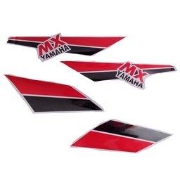 [M-2512] Calcomania Completa Yamaha Dte Calimatic 5 Franjas 175Mx Col