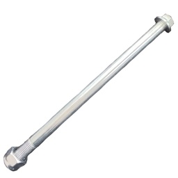 [M-2532] Eje Rueda Delantera Yamaha Rx100 Indu 12X197