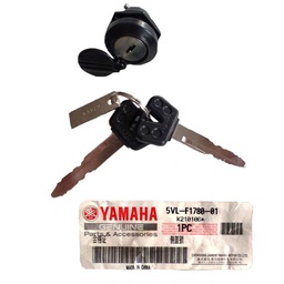 [M-2538] Seguro Tapas Laterales Yamaha Dtk Dte Calimatic Xtz125 Yb125ed 5VL-f1780-01 Yamaha China