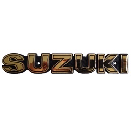 [M-2551] Emblema Tanque Suzuki Ax100 Gn125 Dorado