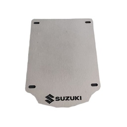 [M-2576] Porta Placa De Lujo Metalico Suzukits Ts125 Ts185 Ax100 Ax100-2 Ax4 Dr200 Giixxer Gn125 En125